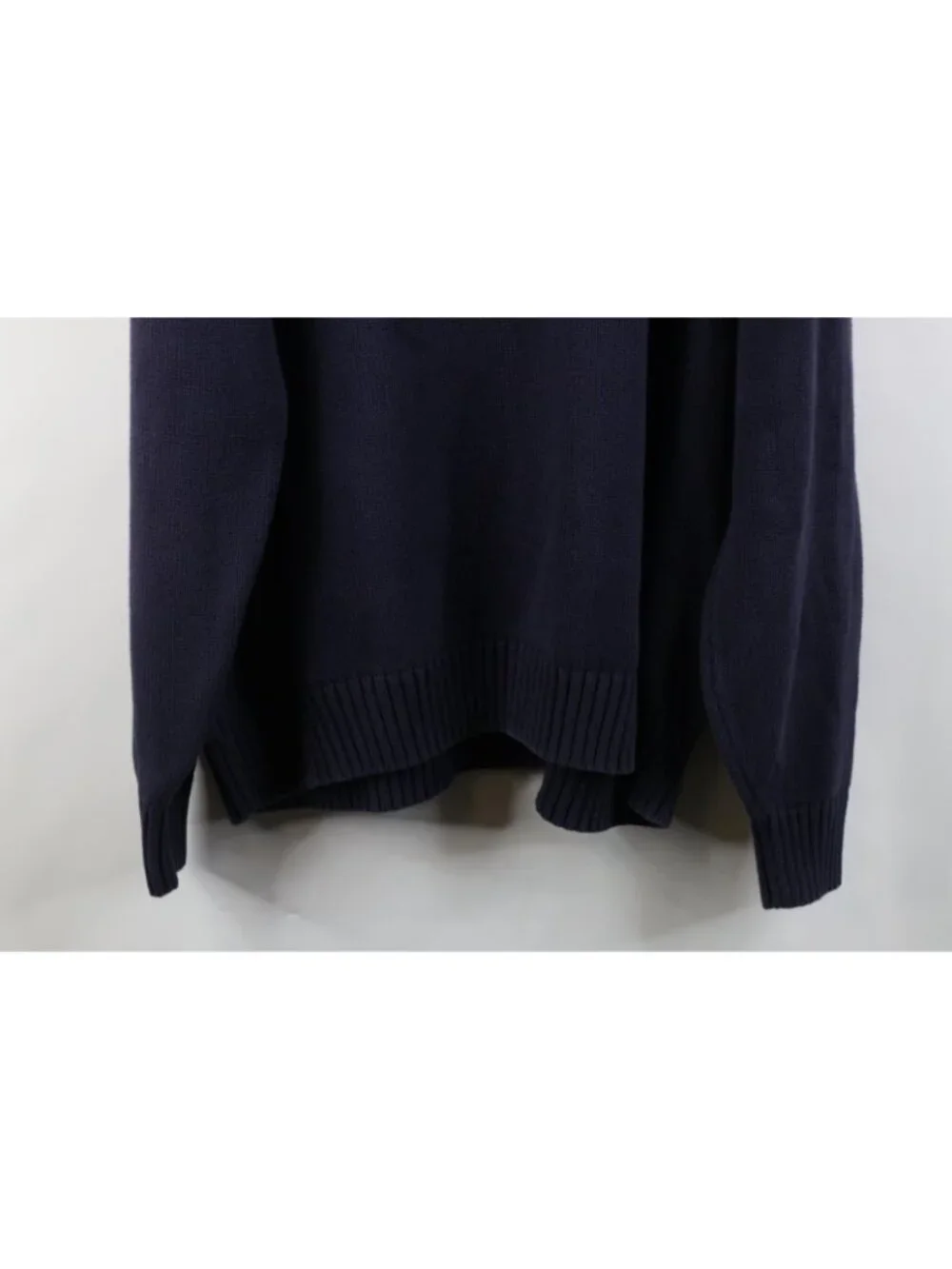 Vtg 90s Lands End Mens 2XL Sun Faded University of Michigan Knit Sweater Japan
